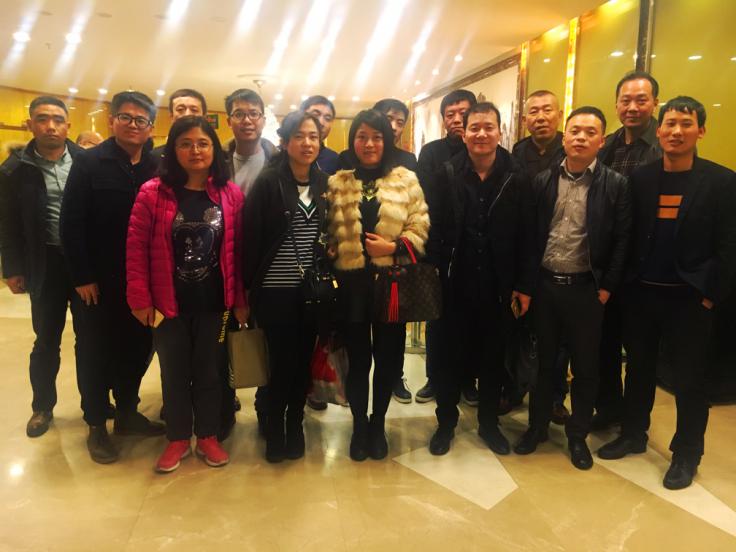 陕西康玛斯2017年初会议全体员工合影 陕西康玛斯2017年初会议全体员工合影